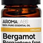 BIO - Aceite Esencial Bergamota Sin Bergapteno - 5mL - 100% Puro, Natural, Quimiotipado y Certificado AB - Aroma Labs