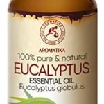 Aceite Esencial de Eucalipto 50ml - Eucalyptus Globulus - 100% Puro y Natural - Utiliza para Aliviar Tensión - Relajarse - Mejor para Belleza - SPA - Baño - Sauna - Aromaterapia - Masaje