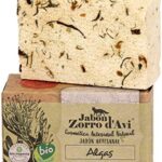 Jabón Zorro D’Avi Jabón Natural Ecológico de Algas Anticelulítico Hidratante y Regenerador - 120 gr