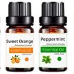 Raxove Set de aceites Esenciales de aromaterapia,100% Natural Puro: Menta, Lavanda, eucalipto, árbol de té, limoncillo y Naranja - Aceites Esenciales para difusores para el hogar, los humidificadores