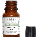 SOS Roll-on : Dolor de cabeza - Mezcla de aceites esenciales 100% puros y orgánicos - 10 ml - MY COSMETIK