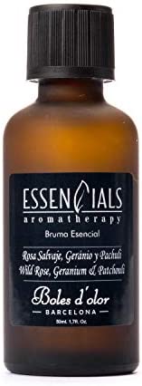 Aceite aromático difusor eléctrico de esencia de aromaterapia, aroma de rosa salvaje, geranio y pachulí, 50 ml