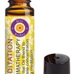 Deve Herbes MEDITACIÓN - Mezcla de aceites esenciales de aromaterapia para aumentar la concentración durante la meditación 10ml (0,33 oz).