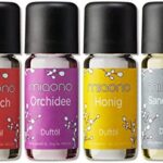 Aceite Aromático Juego – Relajación – Melocotón, orquídea, miel, madera de sándalo – para aromaterapia fragancia lámpara y difusor de miaono