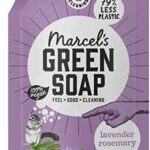 Marcel's Green Soap - Recambio de jabón de manos lavanda y romero - Recambio dispensador de lavado de manos - 100% ecológico - 100% vegano - 97% biodegradable - 500 ml