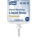 Tork 420810 Jabón líquido higiene extra / Jabón compatible con el sistema S1 / 1 litro / Neutro