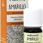Aceite Esencial de Palo Santo Amarillo - 2,5 ml - Puro, natural y artesanal - Para masajes: nutre la piel - Para difusores: huele a casa, trae buen humor
