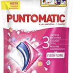 Puntomatic - Cápsulas Tricámara Floral, Detergente Lavadora para Ropa Blanca y de Color, Quitamanchas, 10 lavados