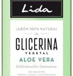 Lida - Jabón Líquido 100% Natural de Glicerina y Aloe Vera, Elaboración Tradicional - 600 ml