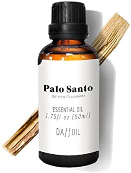Daffoil Aceite esencial de Palo Santo 50ml 100% Natural, puro y ecológico, BIO, aromaterapia, humidificador